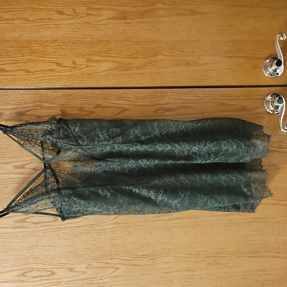 Victoria's Secret Olive Lace Lingerie